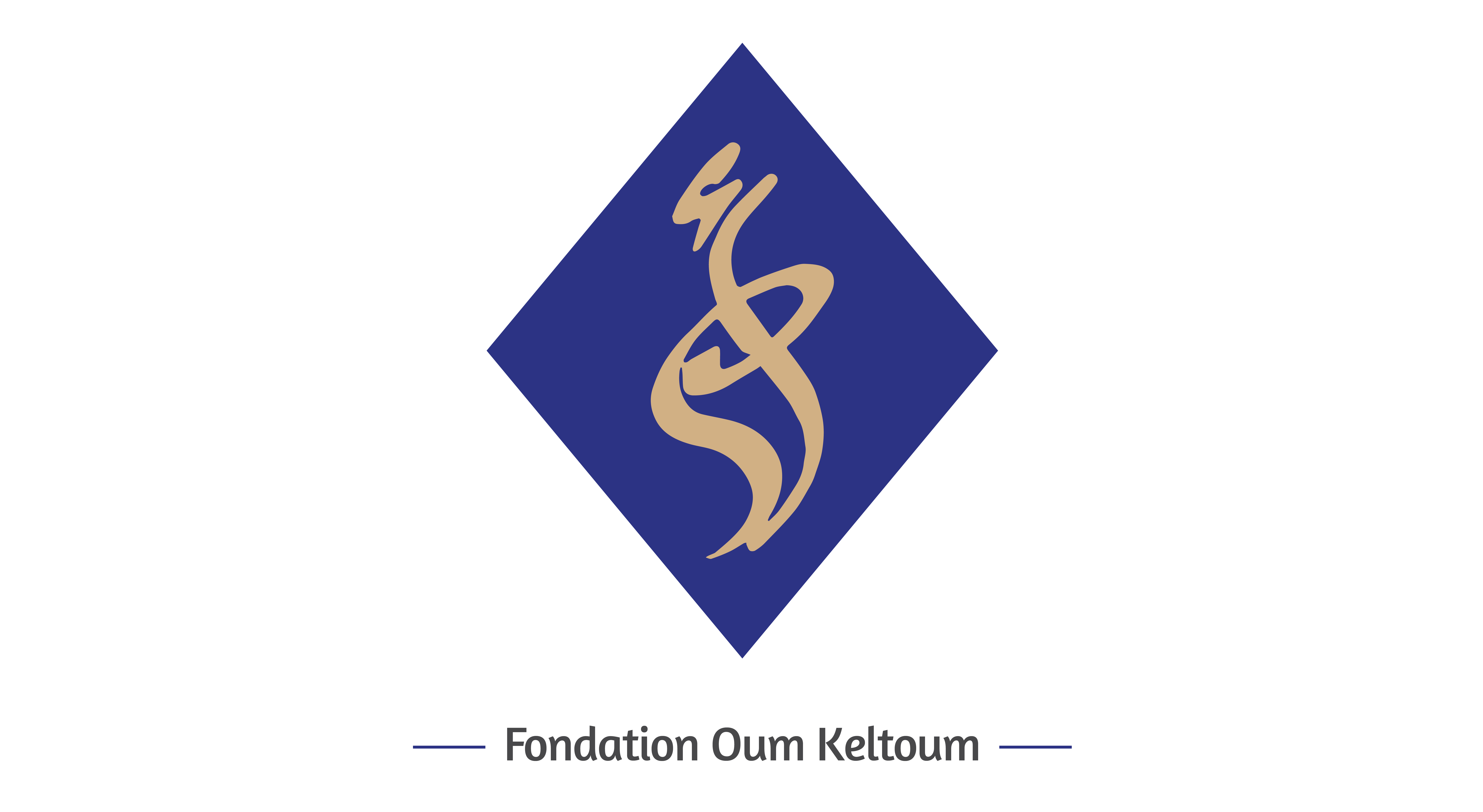 Fondation Oum Keltoum Logo